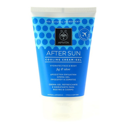 Apivita After Sun Creme gel Cara e Corpo Figo e Aloe 100ml